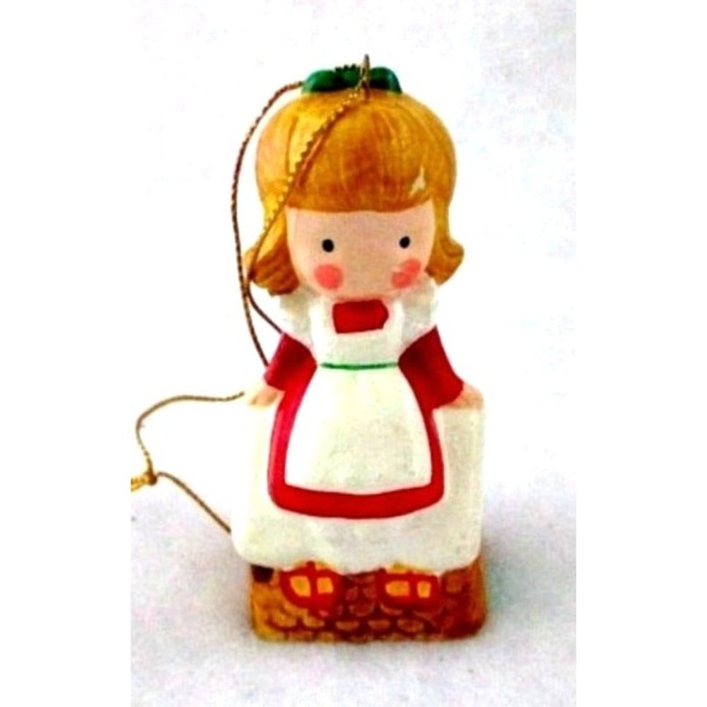 Vintage WEE Kids Christmas Ornament Holiday Decor